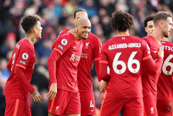 Liverpool chiếm vị trí thứ 2 của Chelsea