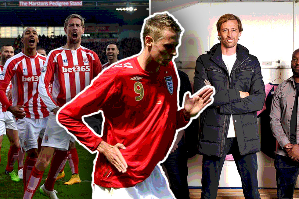 Peter Crouch để thế giới cười nhạo rồi cười lại thế giới