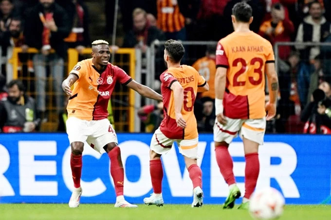Europa League: Galatasaray hạ gục Tottenham, Man.United đã biết thắng