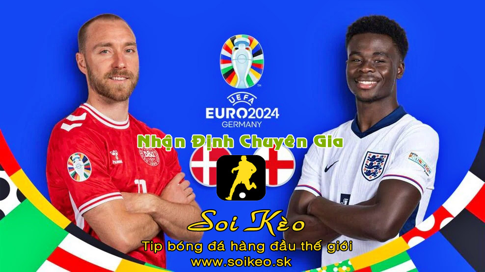 Soi Kèo tip bóng đá Đan Mạch - Anh
