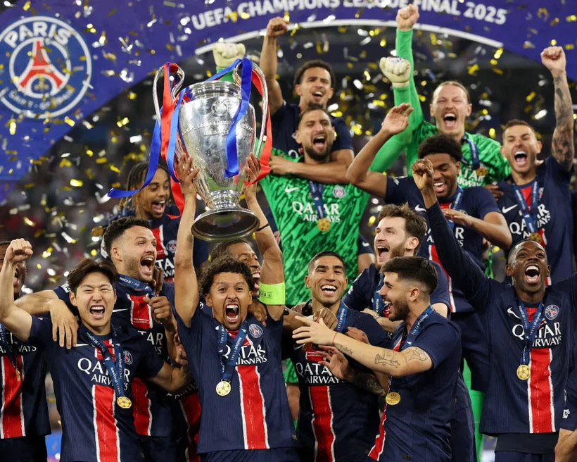 PSG vô địch Champions League sau màn hủy diệt Inter Milan